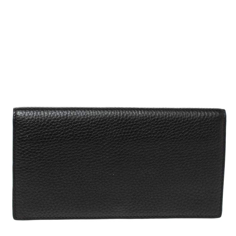 Pre Owned Burberry Black Leather Hastings Bifold Wallet
