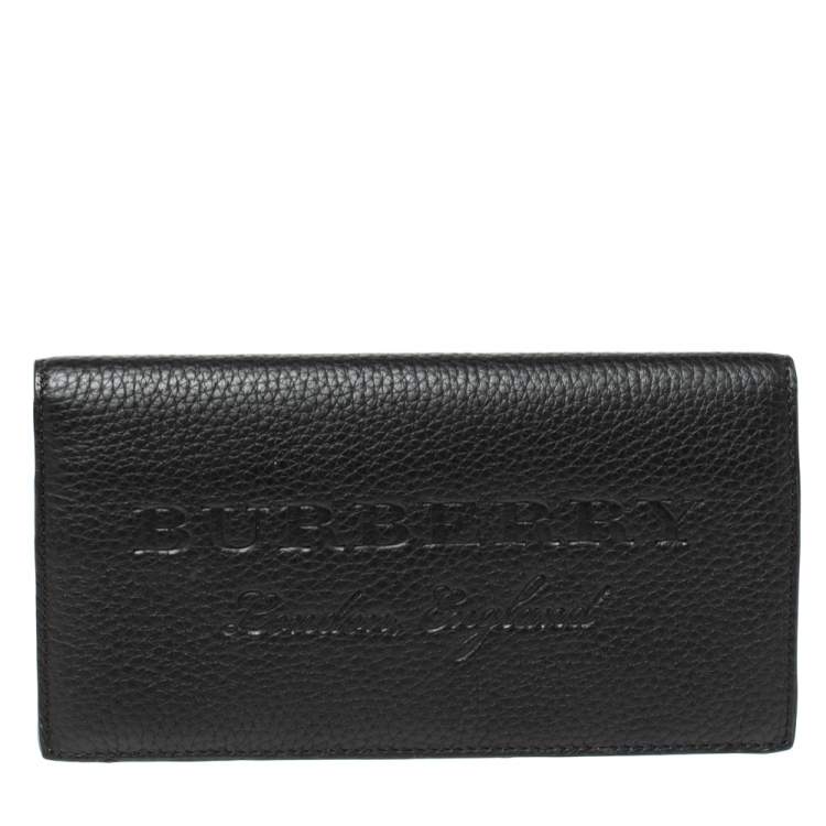 Burberry Black Leather Hastings Bifold Wallet Burberry | The Luxury Closet