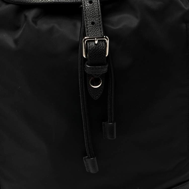 Pre Owned Burberry Black Nylon Watson Diaper Backpack