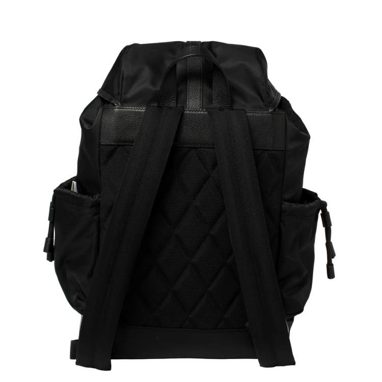 Pre Owned Burberry Black Nylon Watson Diaper Backpack