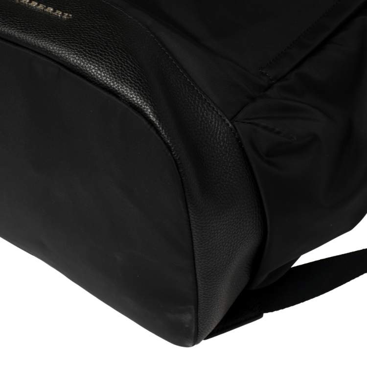 Pre Owned Burberry Black Nylon Watson Diaper Backpack