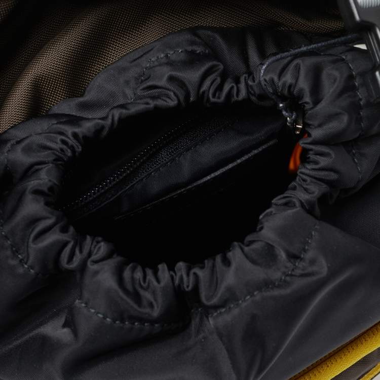 Pre Owned Burberry Multicolor Nylon Leo Belt Pack Bag