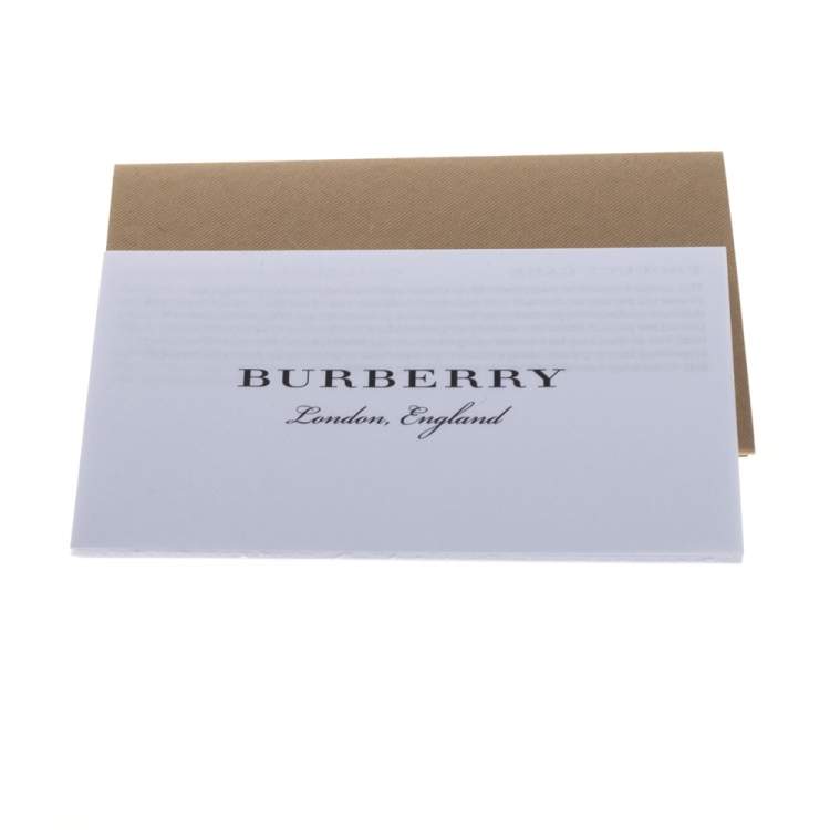 Pre Owned Burberry Regency Blue Leather Lawrence Holdall Weekend Bag