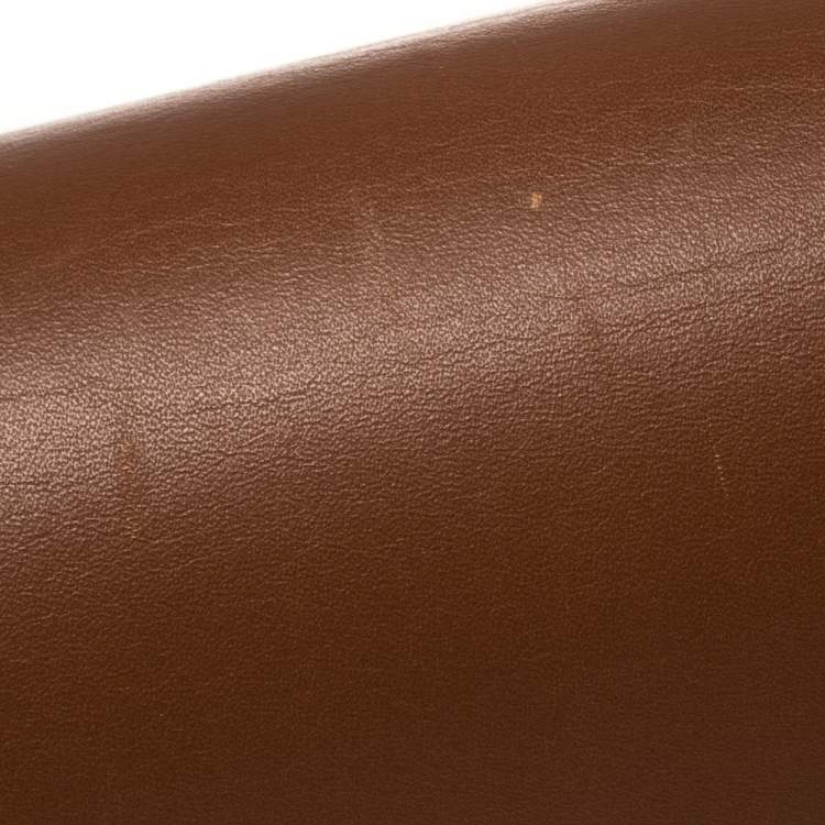 Burberry Black/Brown Leather Medium D-Ring Shoulder Bag