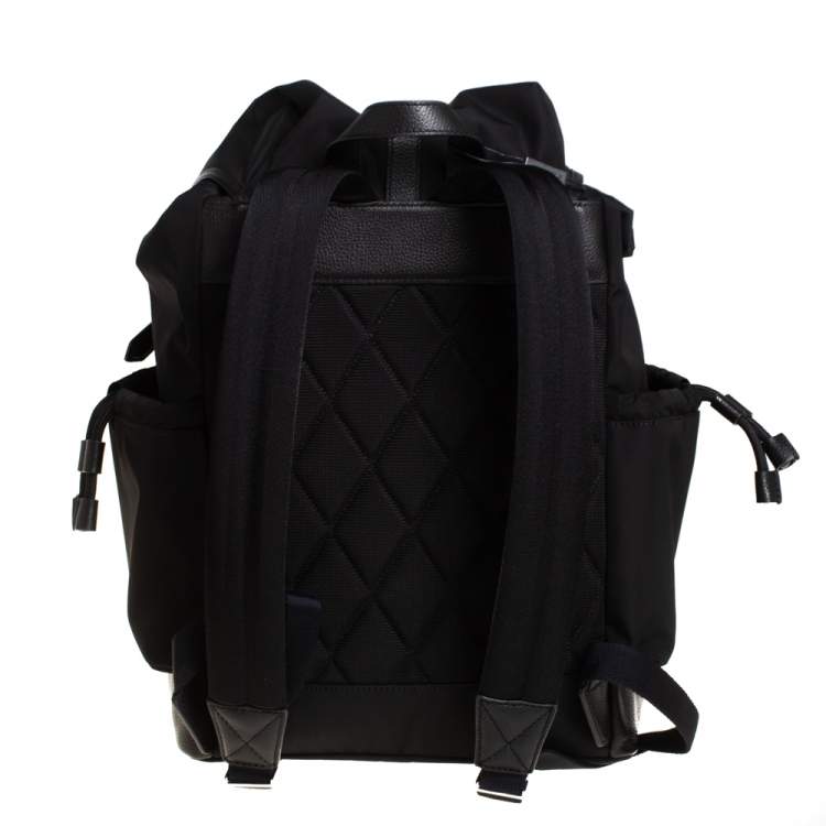 Pre Owned Burberry Black Nylon Watson Diaper Backpack