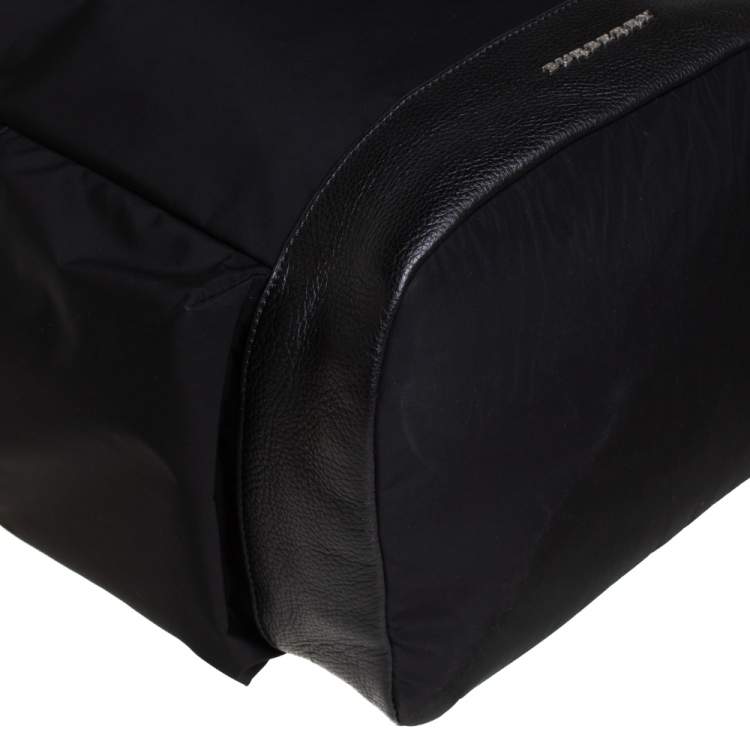 Pre Owned Burberry Black Nylon Watson Diaper Backpack
