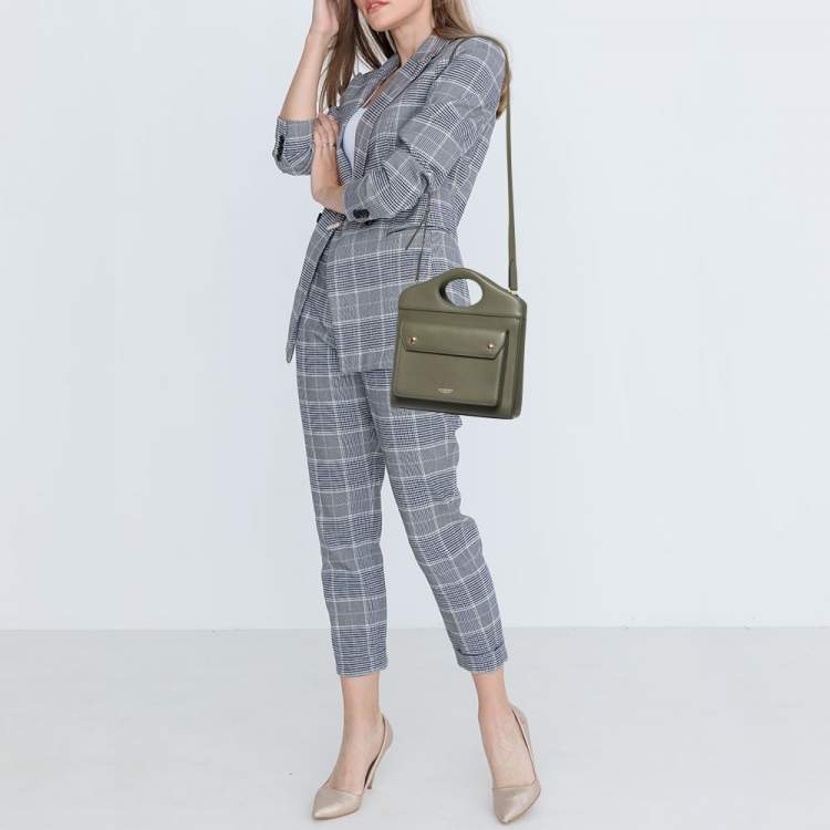 Mini Pocket Bag in Natural/malt Brown - Women | Burberry® Official