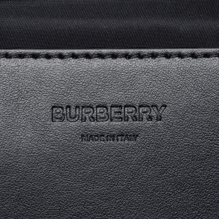 مملوكة مسبقًا Burberry Black Quilted Fabric Sonny Bum Bag