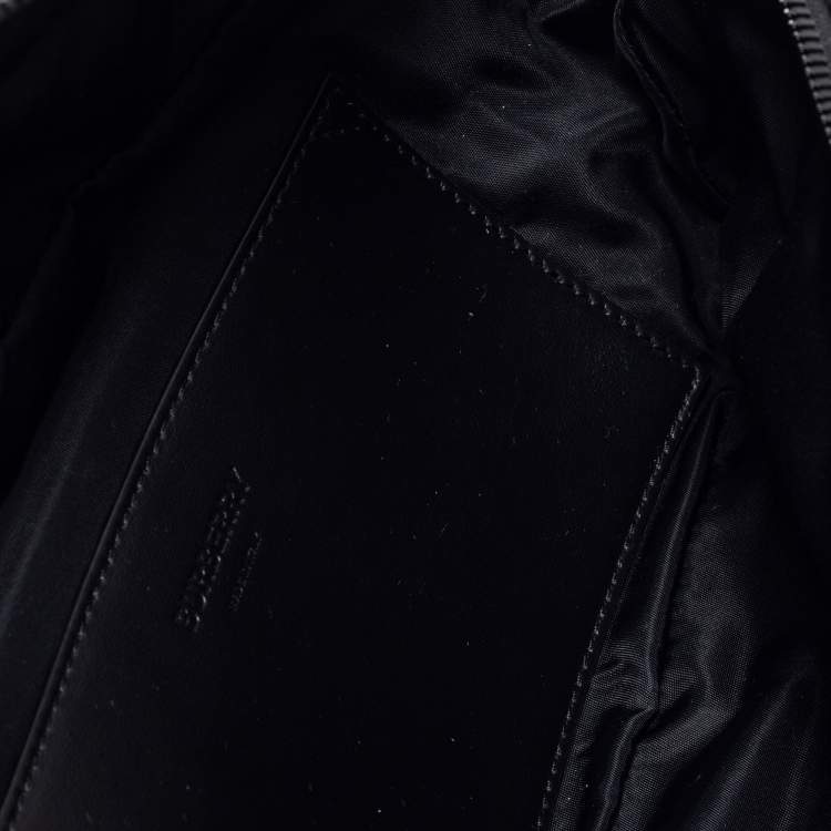 مملوكة مسبقًا Burberry Black Quilted Fabric Sonny Bum Bag
