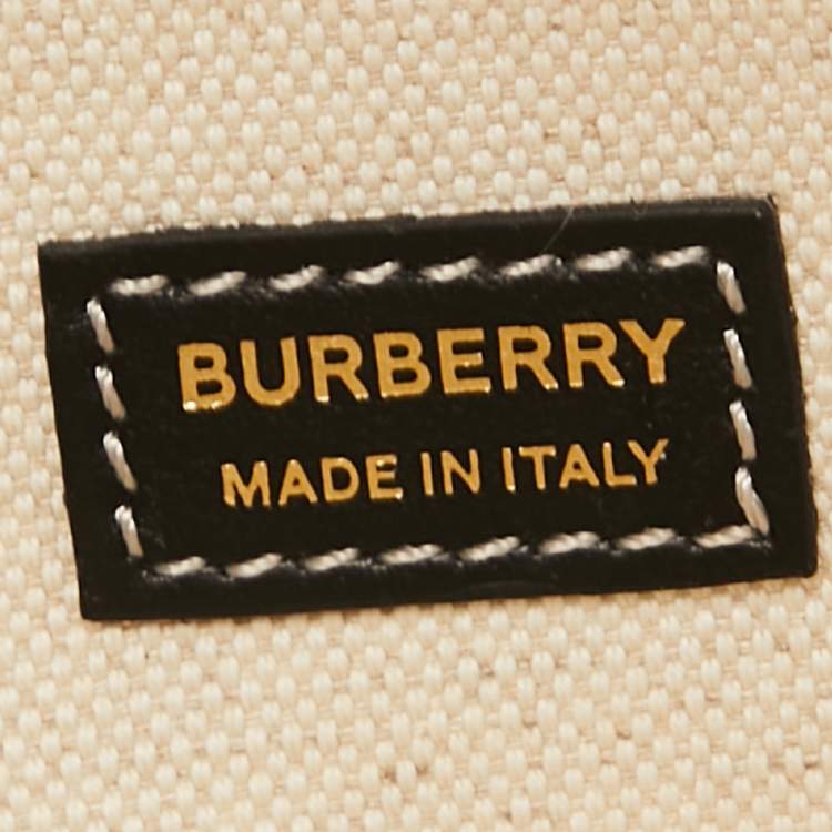 Pre Owned Burberry Black Leather Mini Pocket Strap Clutch