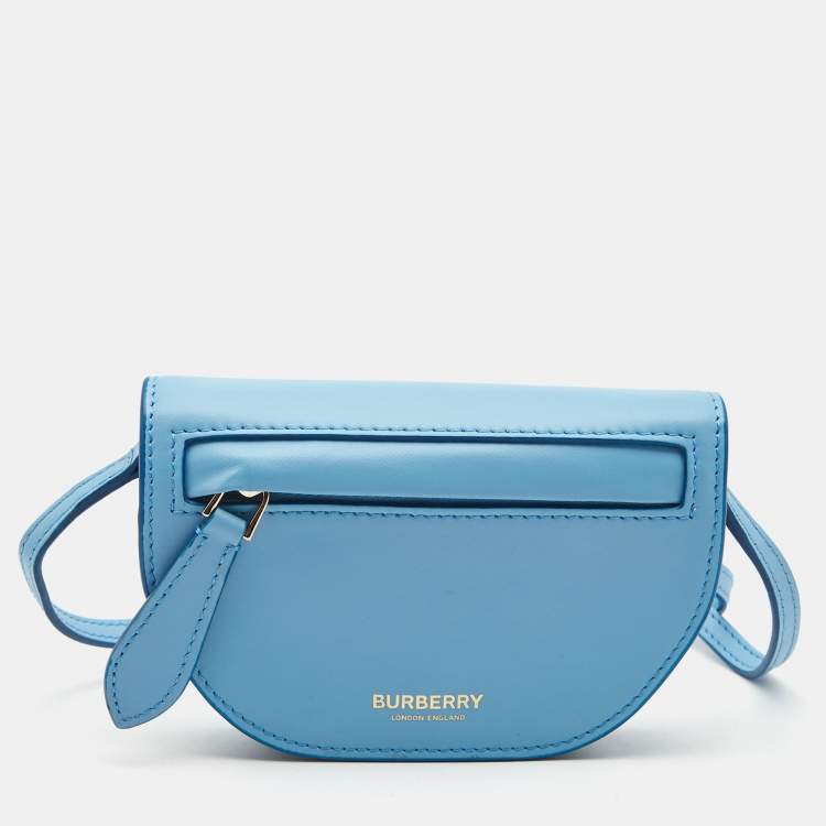 Burberry Light Blue Micro Olympia Crossbody Card Case Burberry | The ...