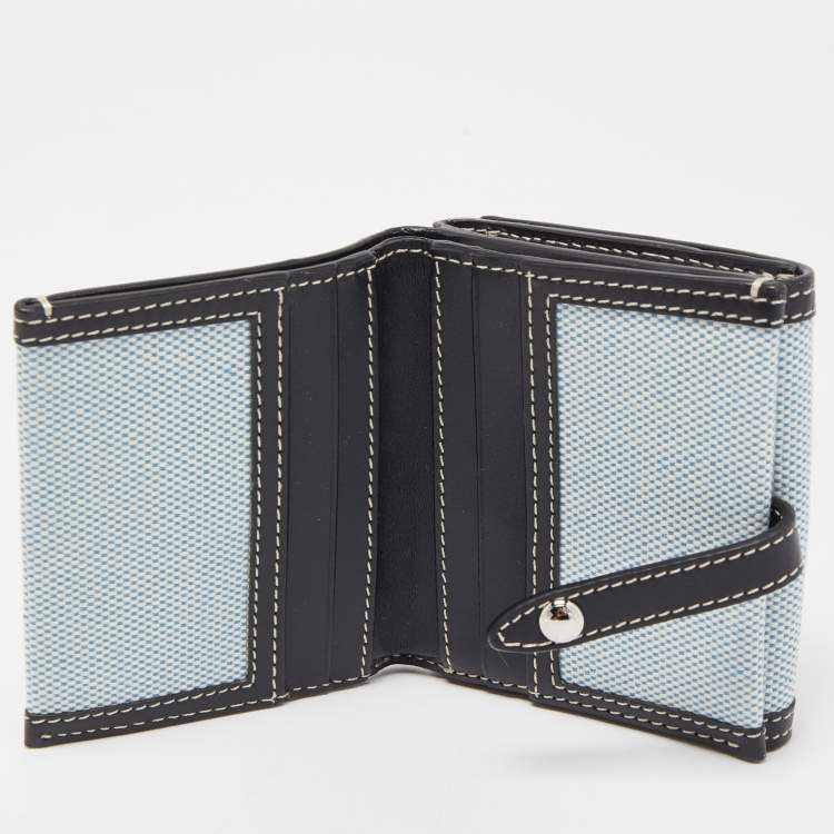 Burberry Folding Wallet in Blue for Men