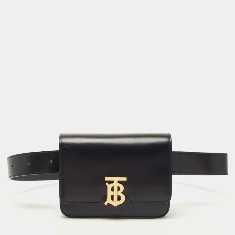 Burberry, Bags, Authentic Burberry Tb Leather Belt Bag