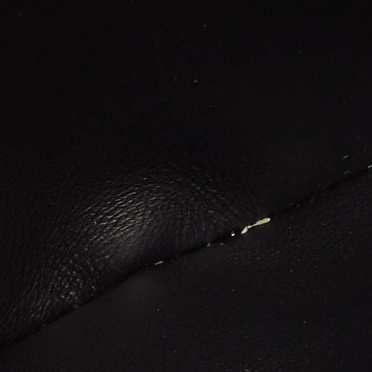 Pre Owned Burberry Bronze Leather Small Studded Olympia Shoulder Bag