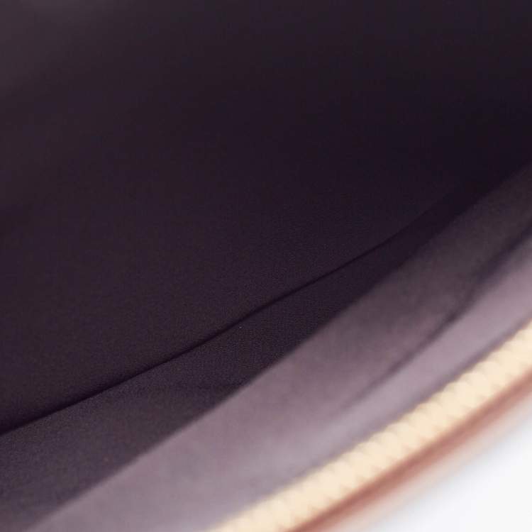 Pre Owned Burberry Multicolor Leather and Velvet Olympia Scarf Oversized Clutch