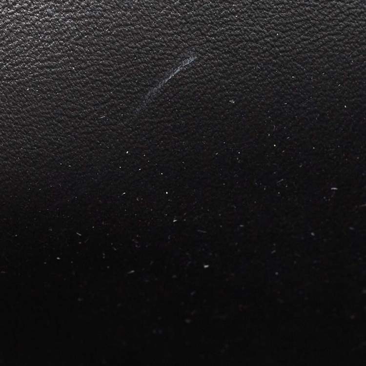 Pre Owned Burberry Black Leather Large Olympia Shoulder Bag