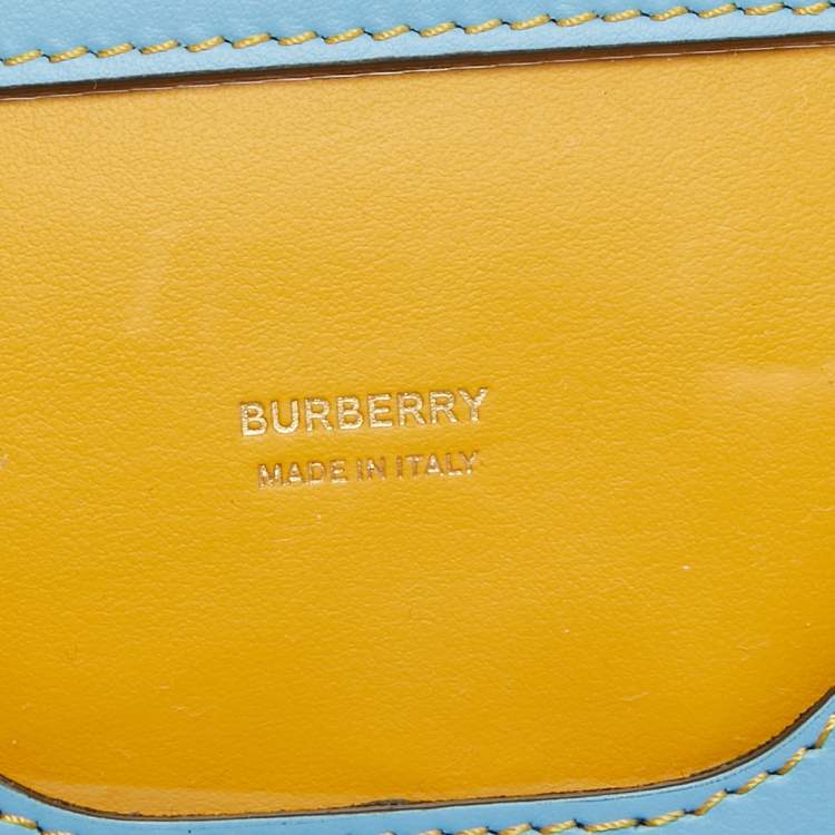 Pre Owned Burberry Multicolor Leather Olympia Bifold Wallet