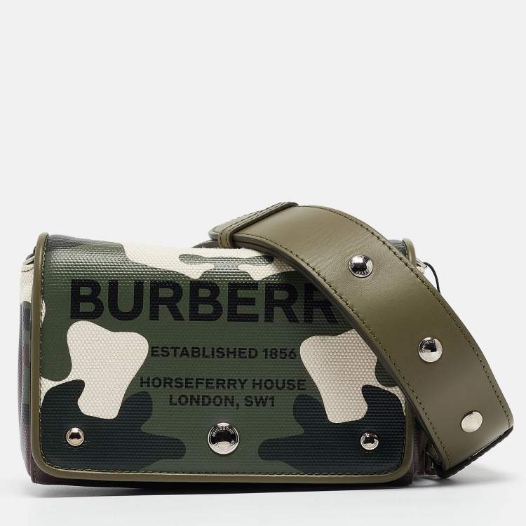 Burberry camo bag sale