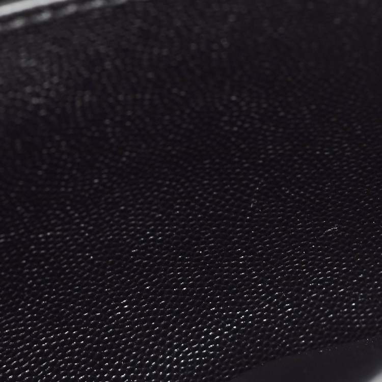 Pre Owned Burberry Black Leather Mini TB Shoulder Bag