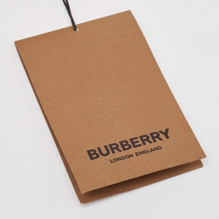 Pre Owned Burberry Beige Soft Leather Small Olympia Bag