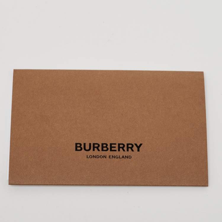 Pre Owned Burberry Beige Soft Leather Small Olympia Bag