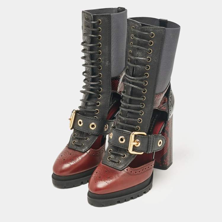 Burberry top booties boots