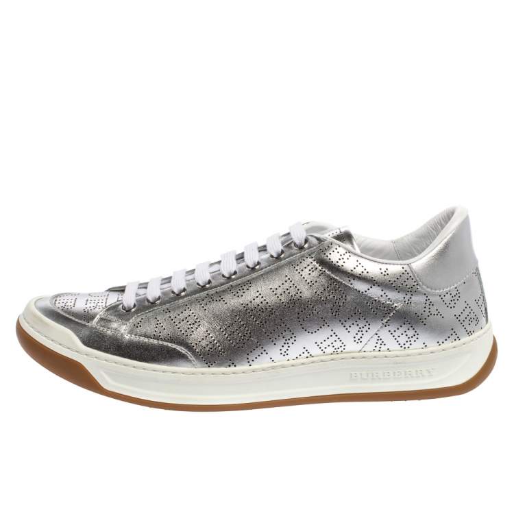 Burberry shoes hot sale womens silver