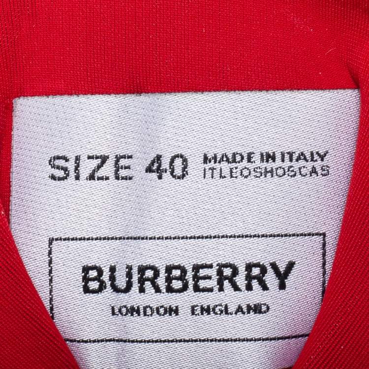 Pre Owned Burberry Multicolor Rubber and Canvas Arthur Lace Up Sneakers Size 40