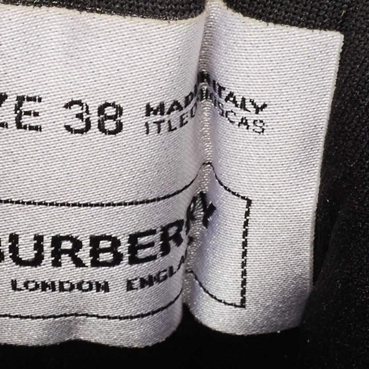 Pre Owned Burberry Beige Suede And Fabric Arthur Low Top Sneakers Size 38