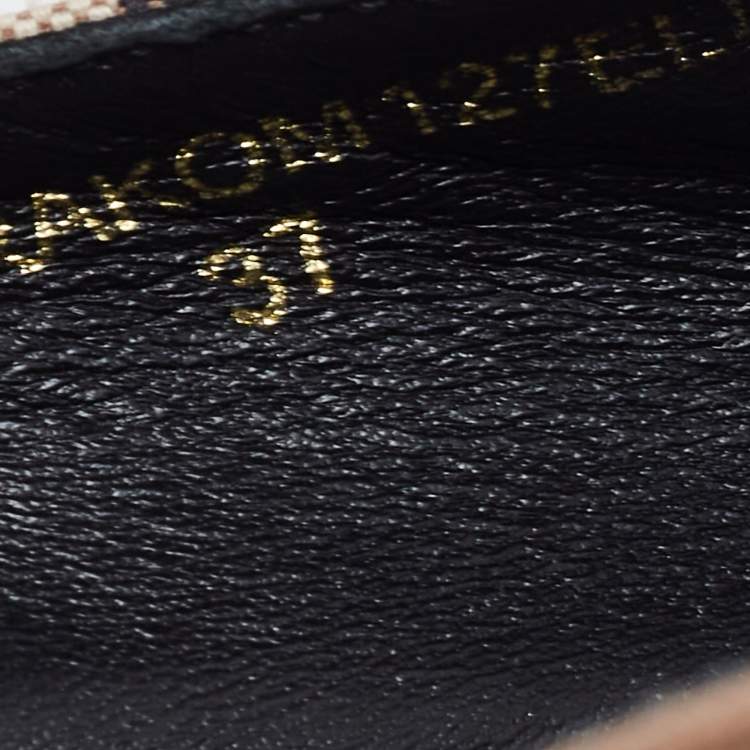Pre Owned Burberry Brown House Check Espadrille Flats Size 37