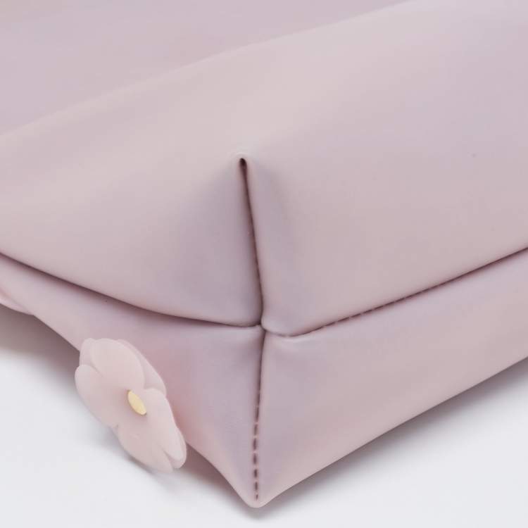 Pre Owned Burberry Prorsum Purple PVC The Petal Crossbody Bag
