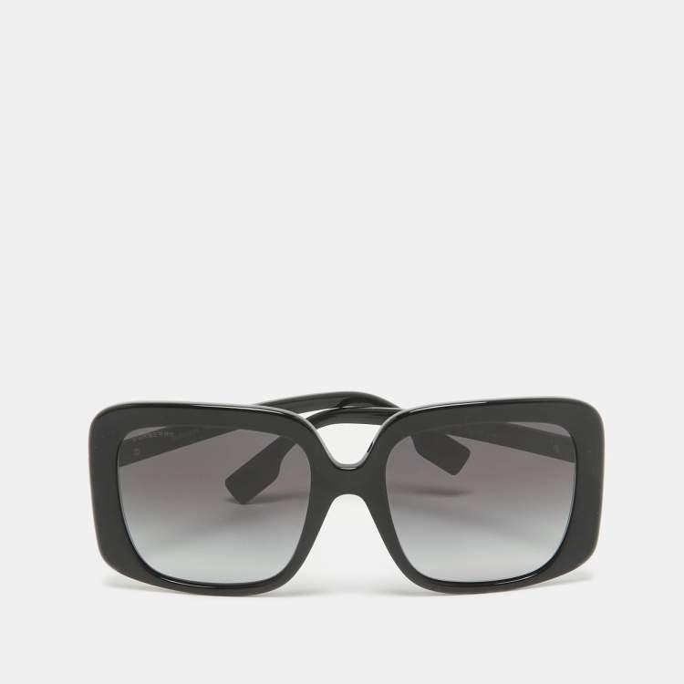 Pre Owned Burberry Black Gradient B 4363 Penelope Square Sunglasses