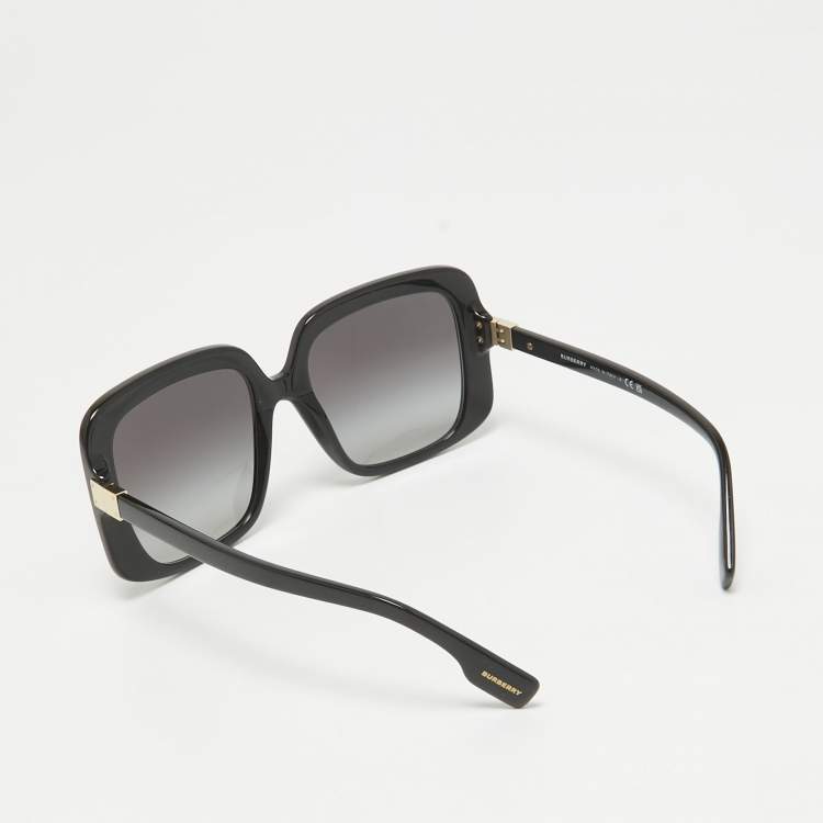 Pre Owned Burberry Black Gradient B 4363 Penelope Square Sunglasses