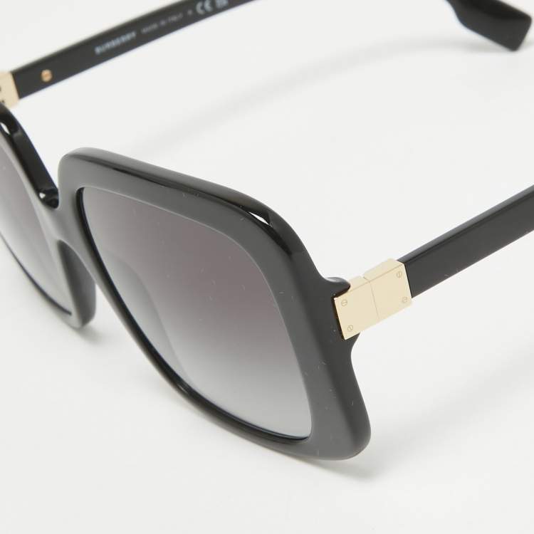 Pre Owned Burberry Black Gradient B 4363 Penelope Square Sunglasses