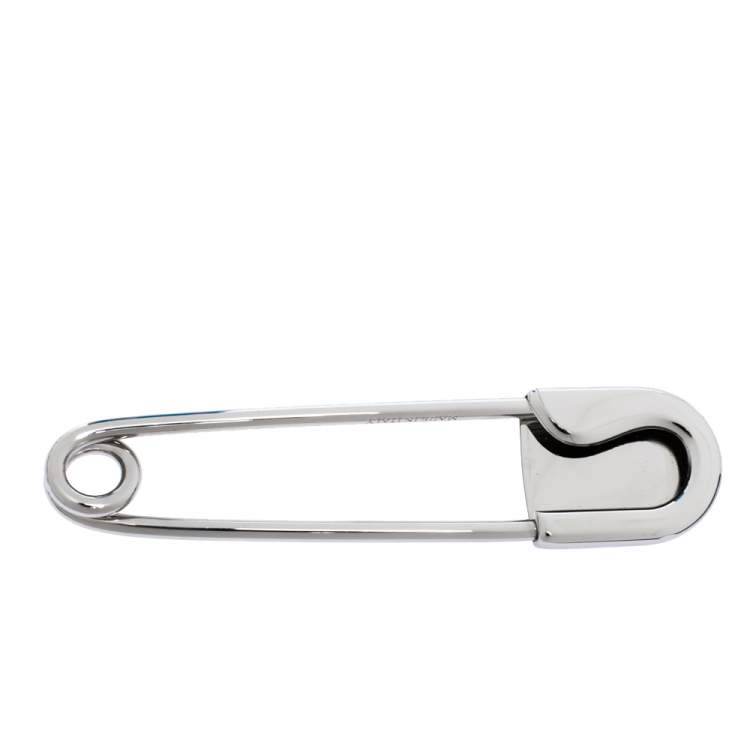 Burberry silver Safety pin charm hotsell