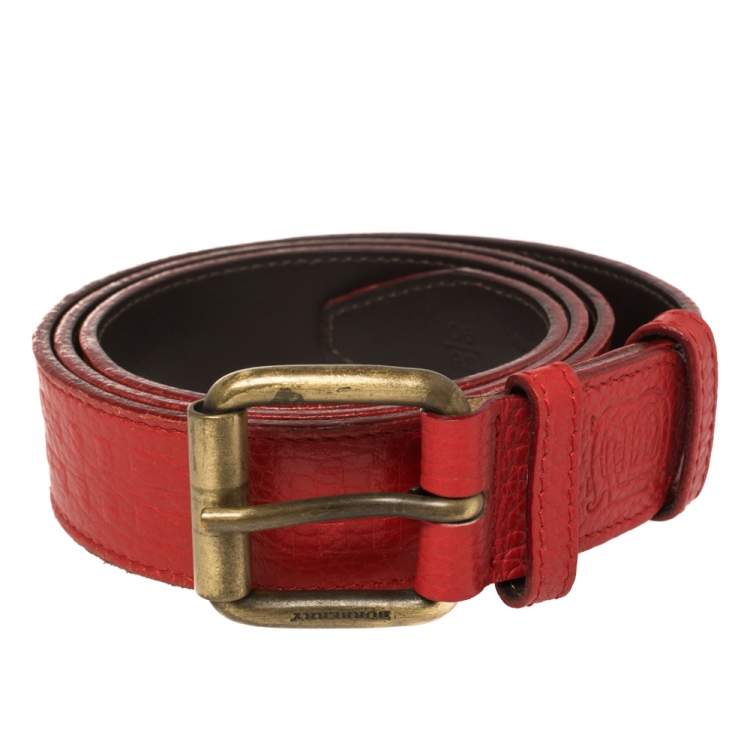 Burberry belt online mens red