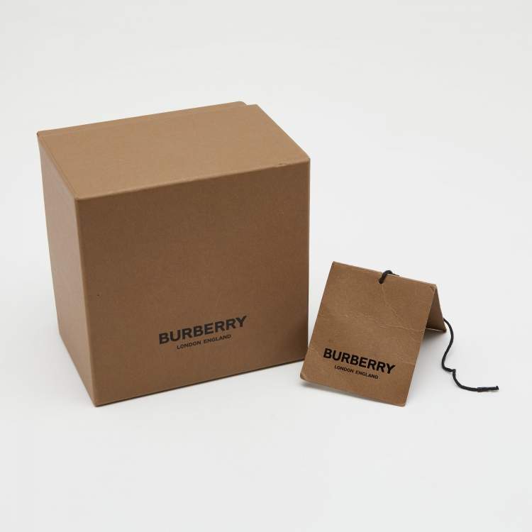 Pre Owned Burberry Triple Bike Chain Gold/Silver Tone Metal Bracelet