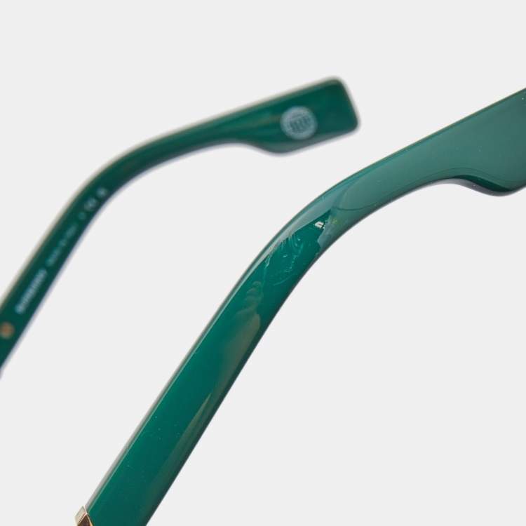 Pre Owned Burberry Green/Black Joni Sunglasses