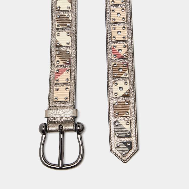 Leather belt Louis Vuitton Multicolour size 90 cm in Leather