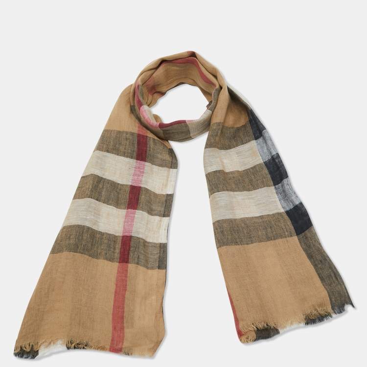 Burberry exploded hotsell check scarf