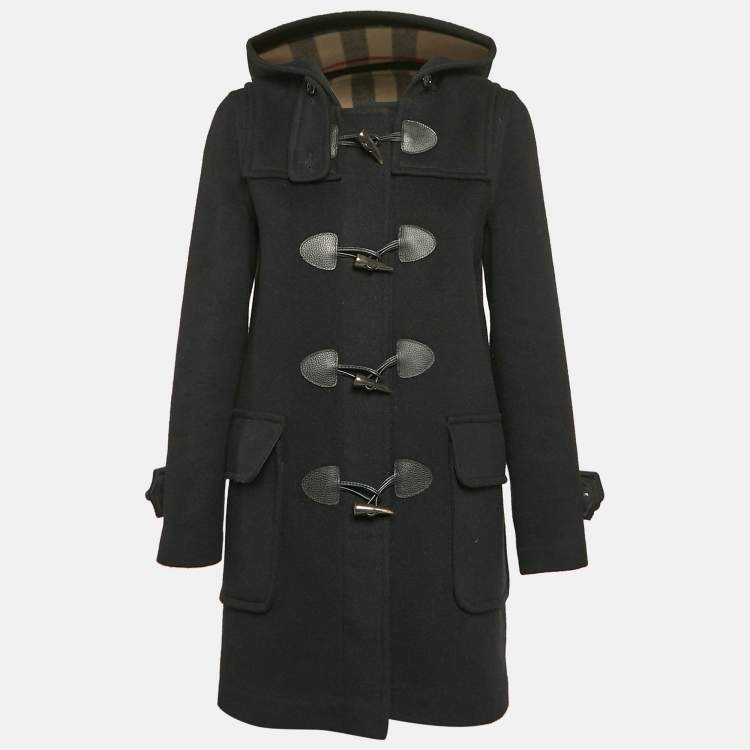 Burberry black coat online