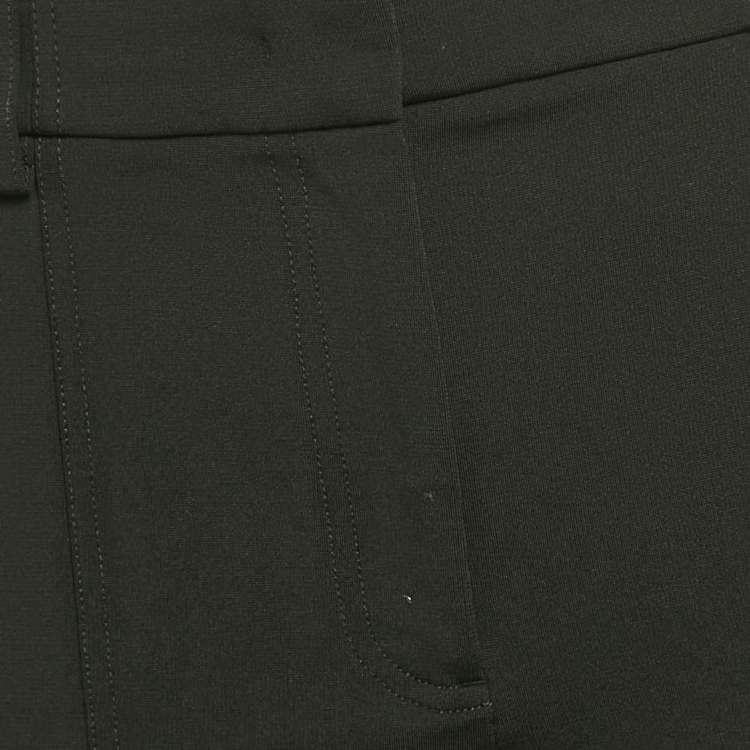 Pre Owned Burberry Black Jersey Cargo Pants M