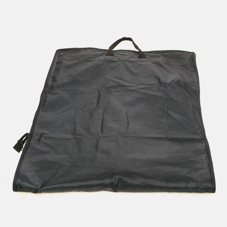 مملوكة مسبقًا Burberry Black Nylon Real Fur Trim  Limefield Down Coat L