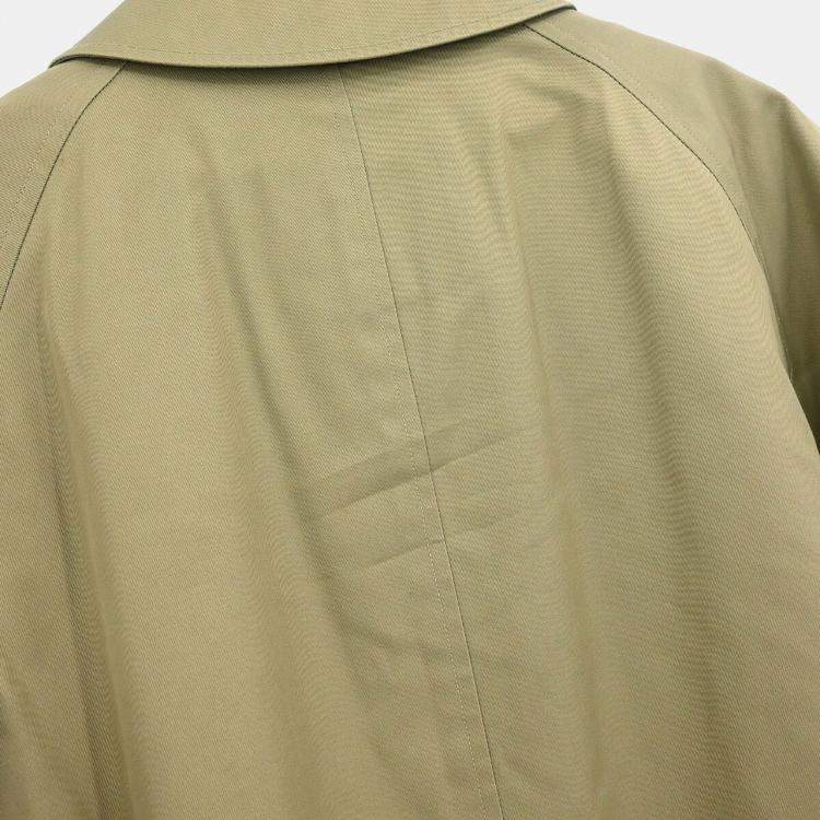 Pre Owned Burberrys Trench Coat Khaki Size L