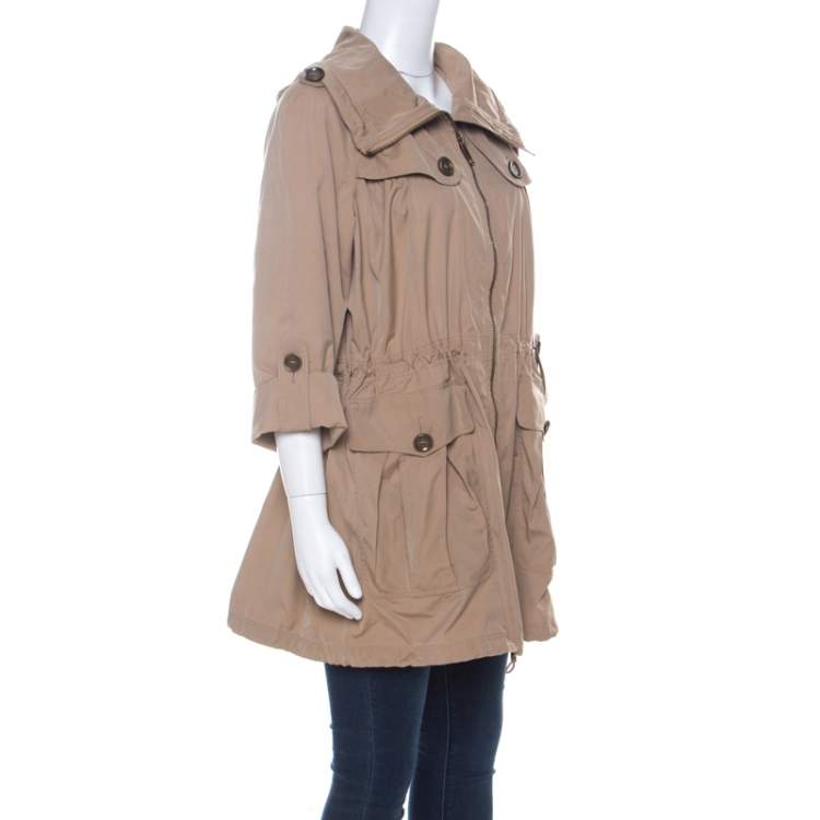 Burberry Beige Detachable Hood Bageford Anorak Jacket M Burberry | TLC