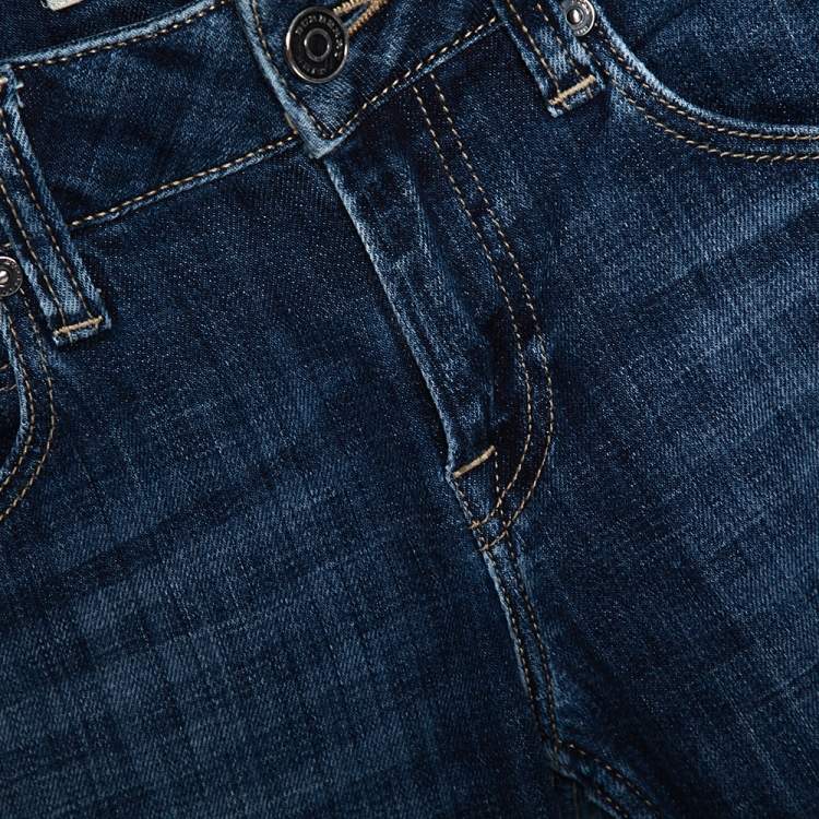 Pre Owned Burberry Brit Blue Medium Wash Burrington Skinny Jeans S