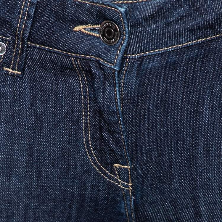 مملوكة مسبقًا Burberry Brit Blue Denim Harbourne Jeans S