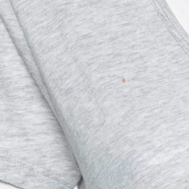 مملوكة مسبقًا Burberry Brit White Cotton Knit V-Neck T-Shirt XS