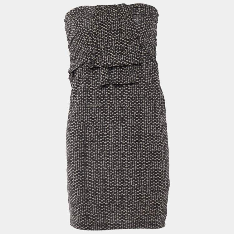 Burberry cheap strapless dress