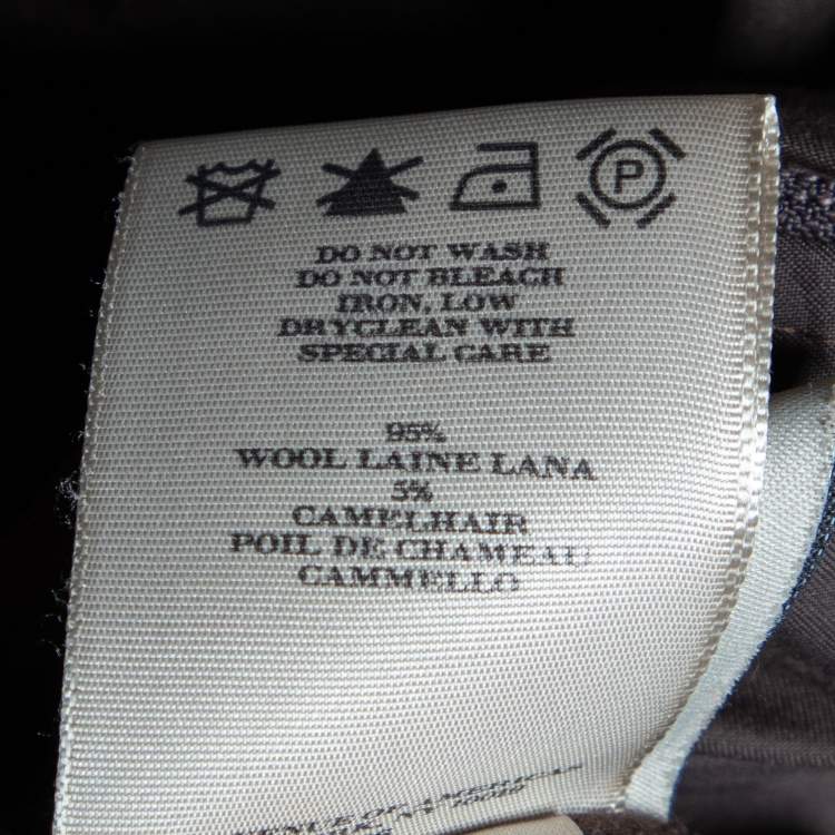 Pre Owned Burberry Brown Polyester Double Lined Hooded Kayla Jacket L